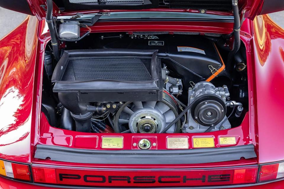 special wishes 1984 porsche 911 turbo slant nose coupe engine