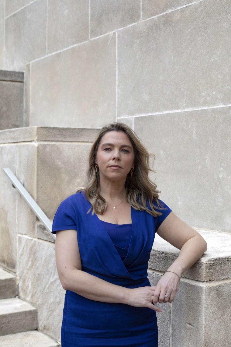 Sarah Wynn-Williams in New York on March 6, 2025.