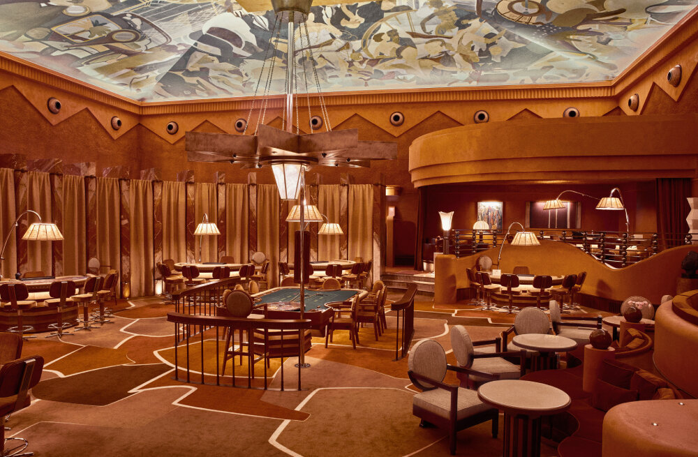 caprini & pellerin's revitalized casino royal palm in cannes embraces mediterranean art deco