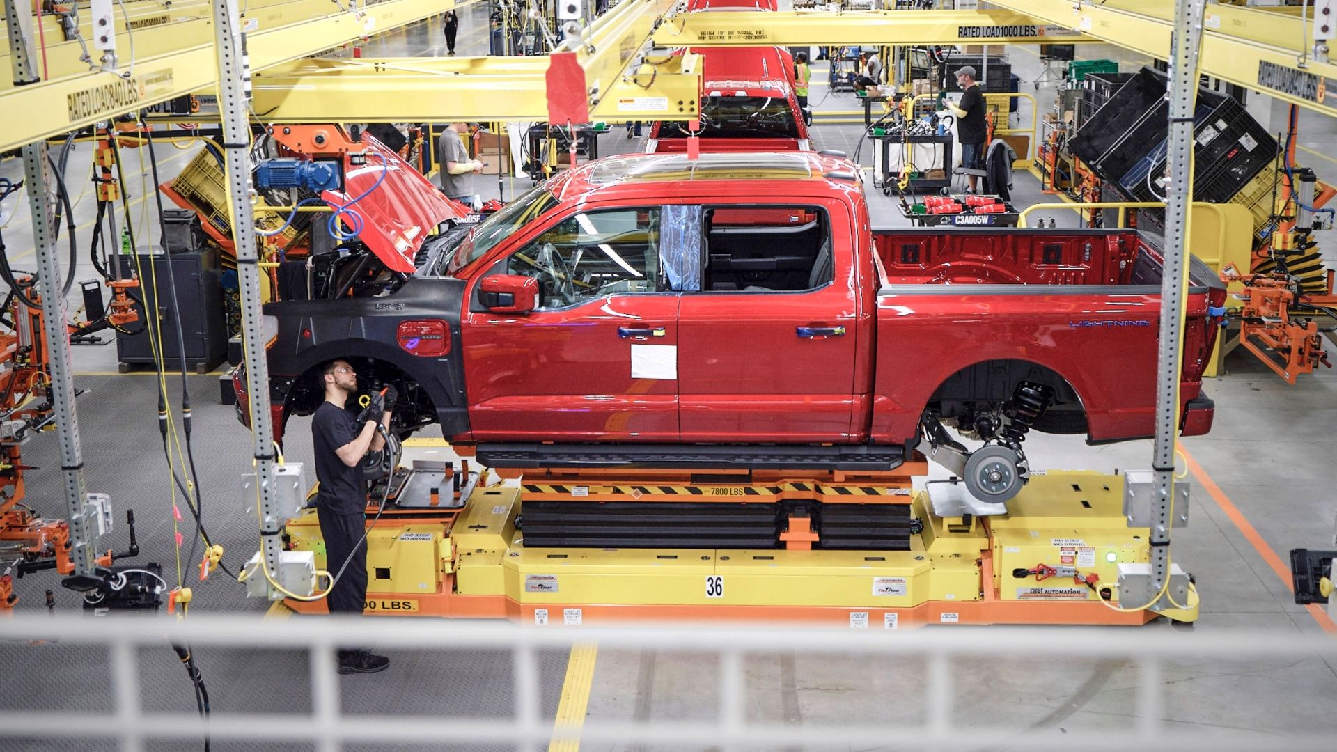 2023 Ford F-150 Lightning In Production At Rouge Electric Vehicle Center
