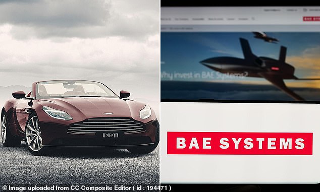 Stifling debate: Defence giant BAE Systems and luxury car maker Aston Martin have become the latest companies to make their annual general meetings online only