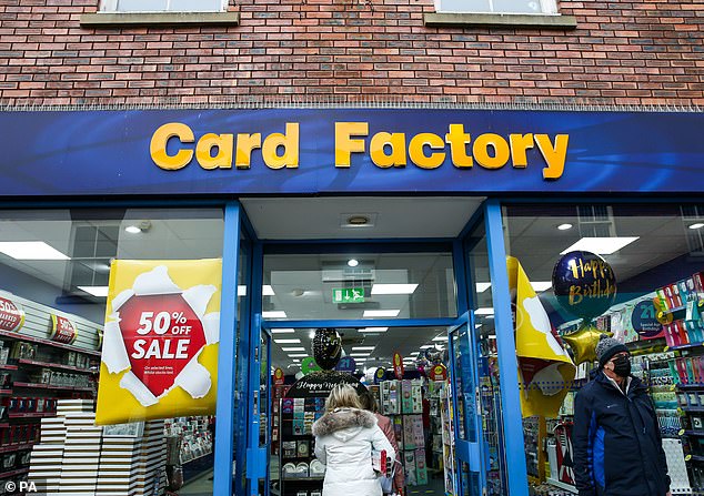 Good forecast: Card Factory does not expect tariffs to affect its performance this year