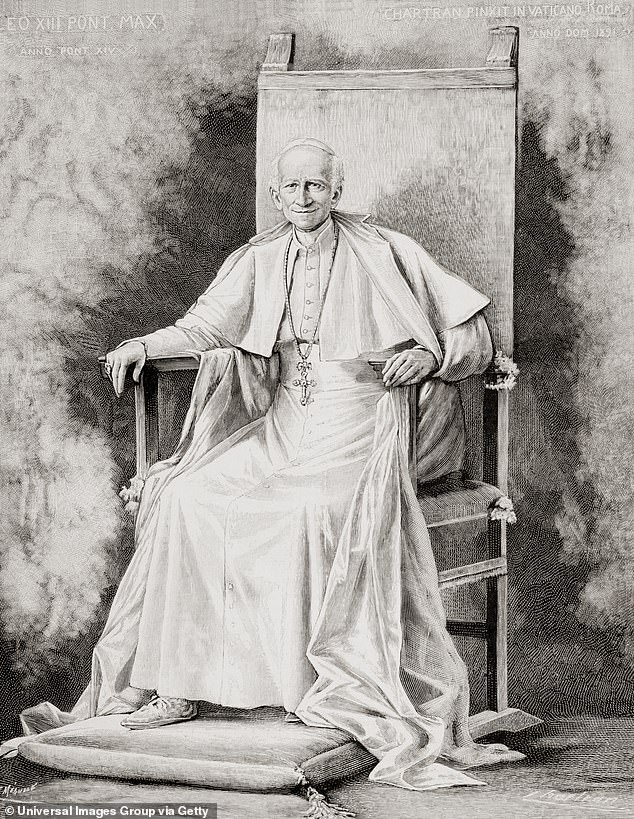 An invisible battle between good and evil unfolded at the Vatican in 1884 when Pope Leo XIII received a chilling warning from Satan about the future of humanity