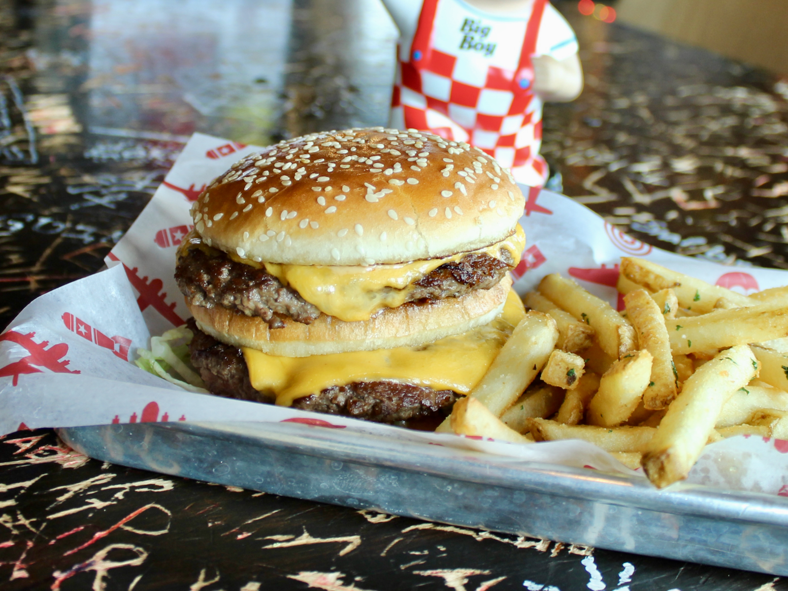 Big Boy Burger at AJ Bombers