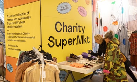 Charity.Super.Mkt at nthe Brent Cross shopping centre in northwest London