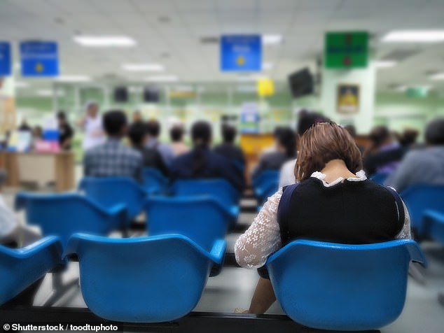 Automated calls will be used by the health service to assess people waiting for operations and prioritise their urgency to speed up the handling of referrals (stock photo)