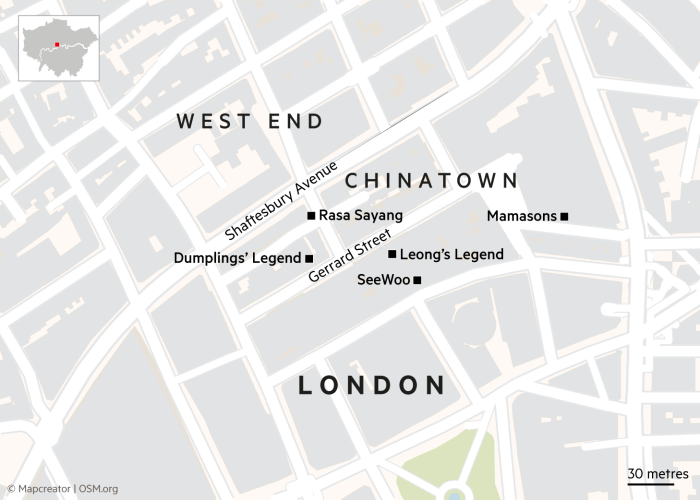 Chinatown map