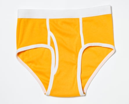 orange men’s briefs