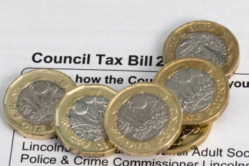 Which months do you not pay council tax? 