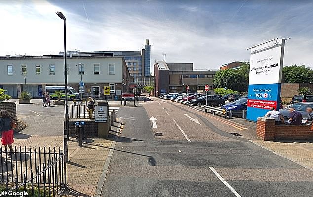 University Hospital Lewisham part of Lewisham and Greenwich NHS Trust where the staff member sent the message to internationally trained junior medics