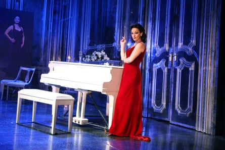 Onstage at the Theatre Royal Haymarket in Marguerite in 2008.