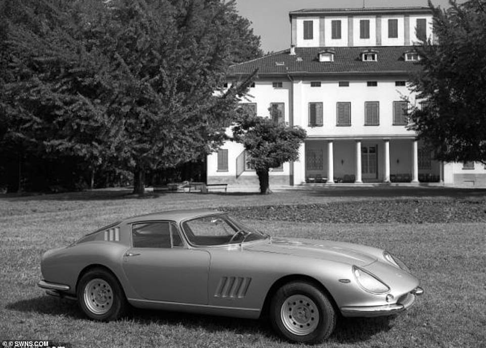 The Cincinnati Kid actor decided to re-spray the car red and have it fitted with the wheels from his Ferrari NART Spyder, which he had previously crashed