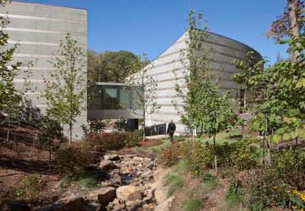 Crystal Bridges Museum of American Art in Bentonville, Arkansas, was built by Walmart’s Walton family at a cost of 0m