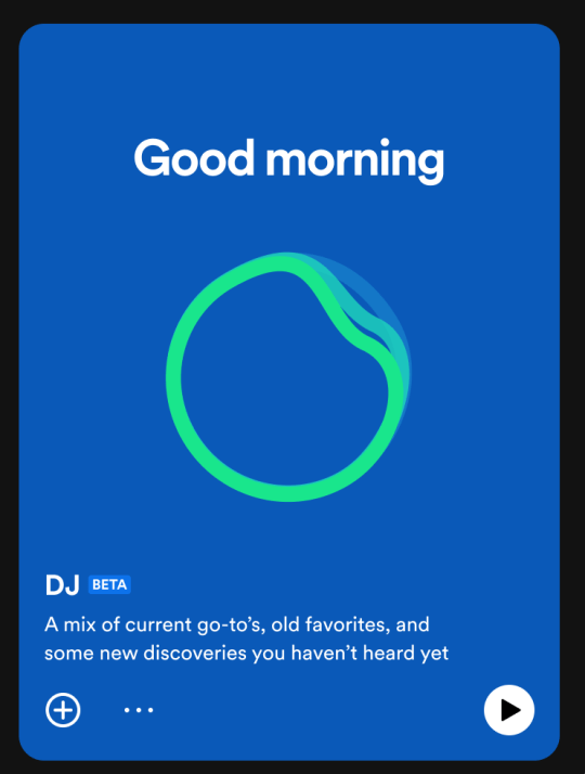 Spotify DJ