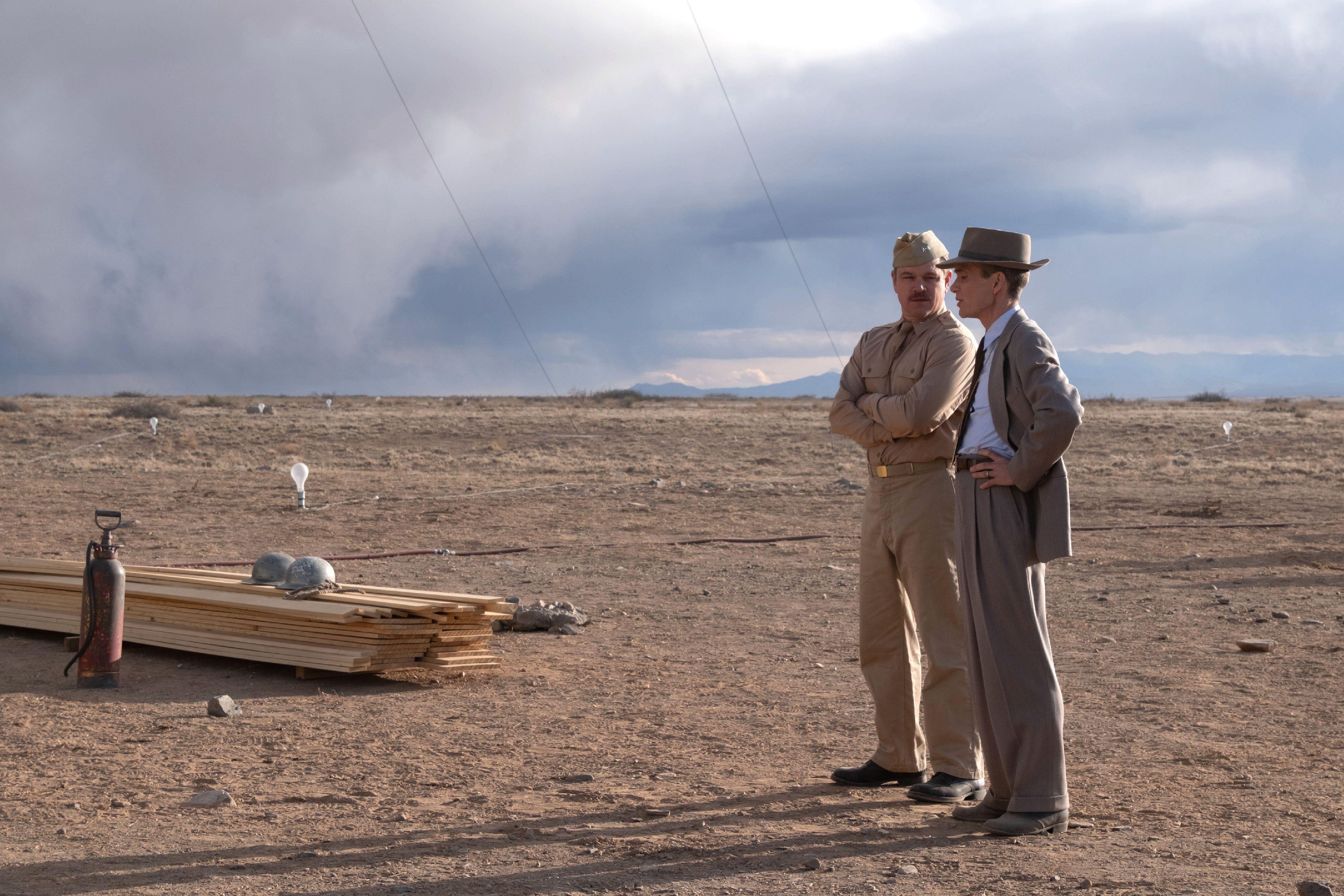 Cillian Murphy plays J. Robert Oppenheimer in Christopher Nolan's Oppenheimer