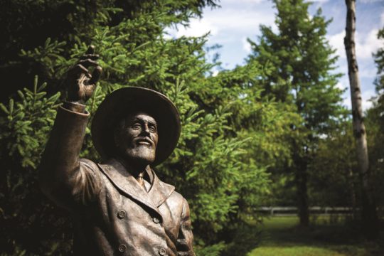 Paul Smith statute at Paul Smith's College