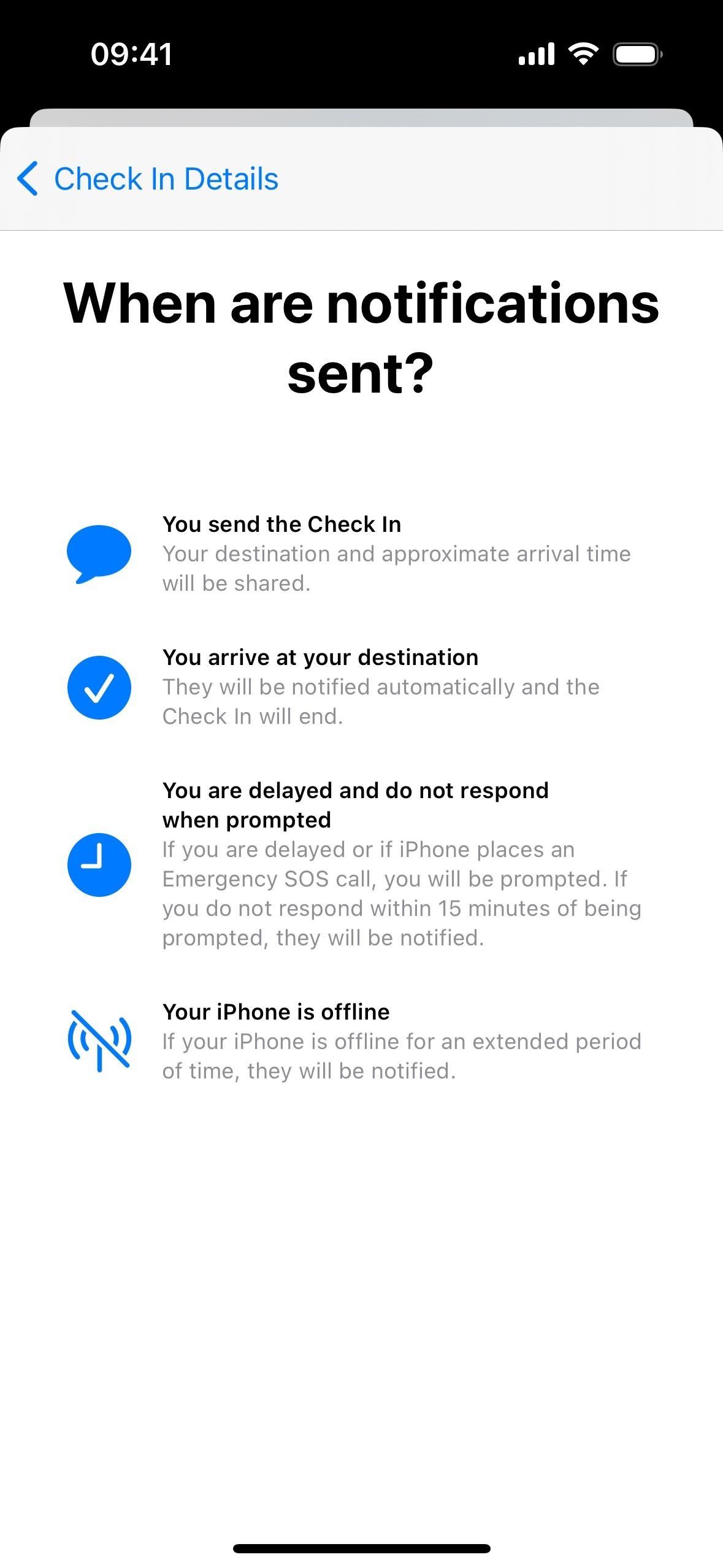 Use Your iPhone's New 'Check In' Feature to Let Contacts Know When You Arrive Safely at Your Destination