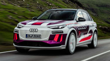  early 2024Audi Q6 e-tron prototype - front