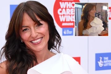 Davina McCall praises 'amazing work' of the NHS at The Sun's Who Cares Wins