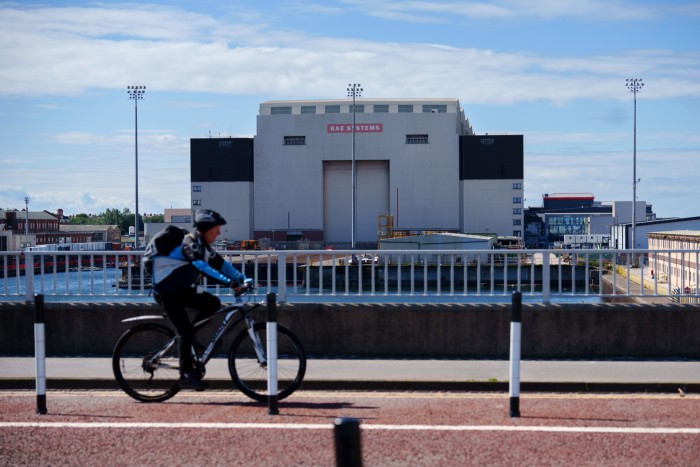 BAE Systems building in Barrow-in-Furness