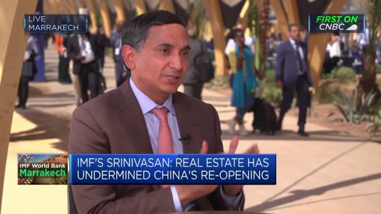 IMF's Krishna Srinivasan: China old economic model has run its course