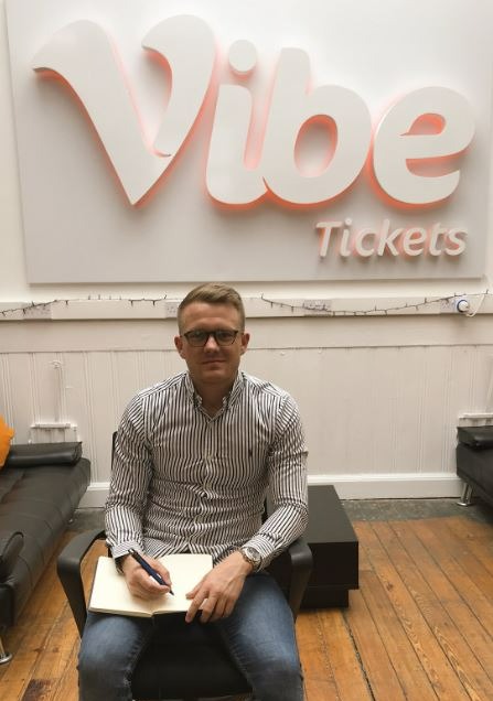 Luke Massie, 26, founded Vibe Tickets when he was just 20 and has propelled profits to £22million