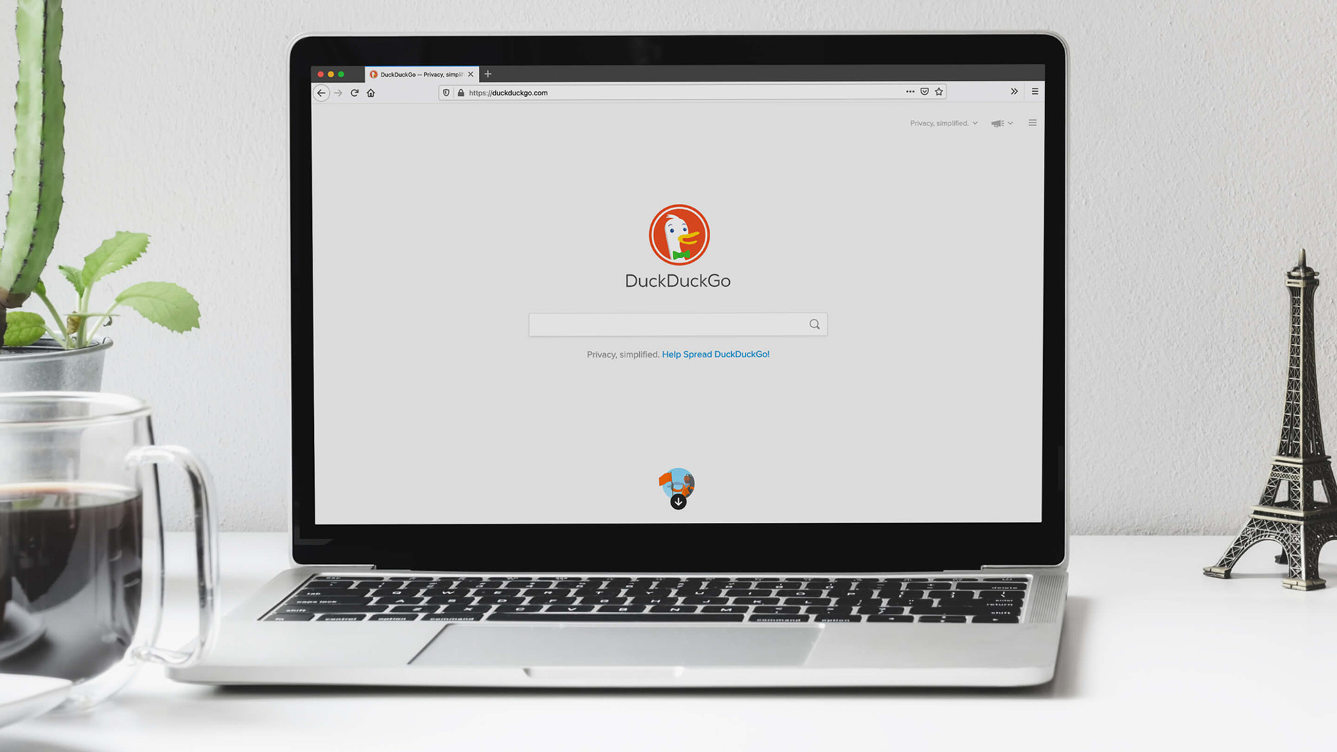 DuckDuckGo on macbook