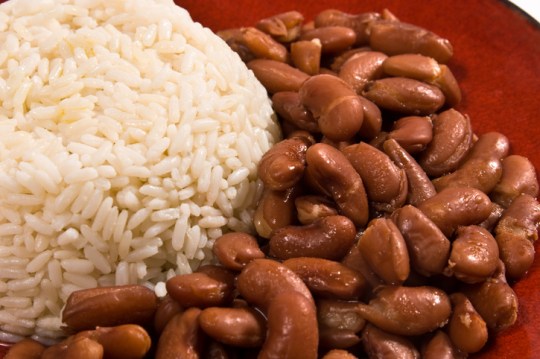 Could you survive on rice and beans for three weeks?