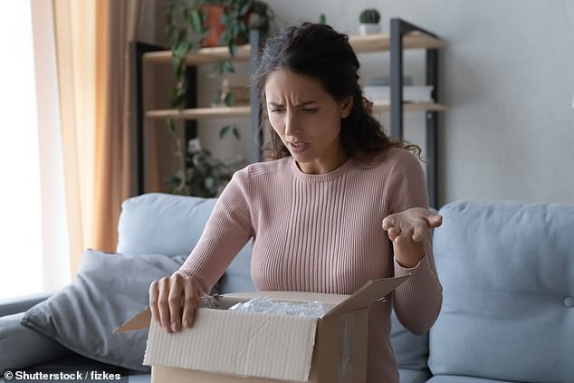 Problems: New research by Citizens Advice found a third of shoppers have had an issue with a parcel delivery in the last month