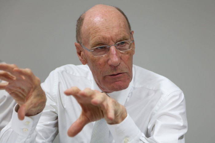 Sir John Armitt, chair of the National Infrastructure Commission,