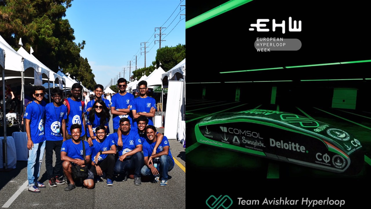 The Avishkar Hyperloop team's prototype pod, named 'Garuda,' showcased its potential to transform the future of transportation in India. 