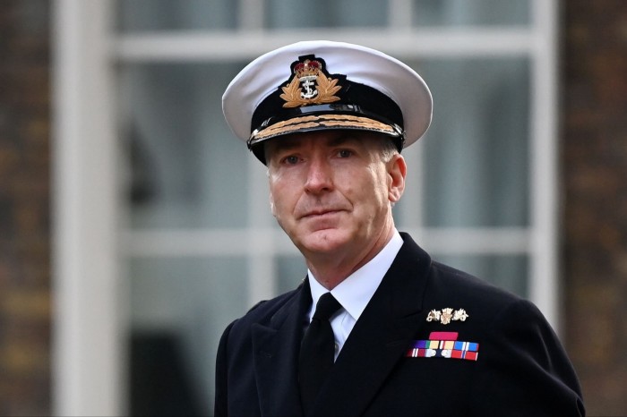 Admiral Sir Tony Radakin