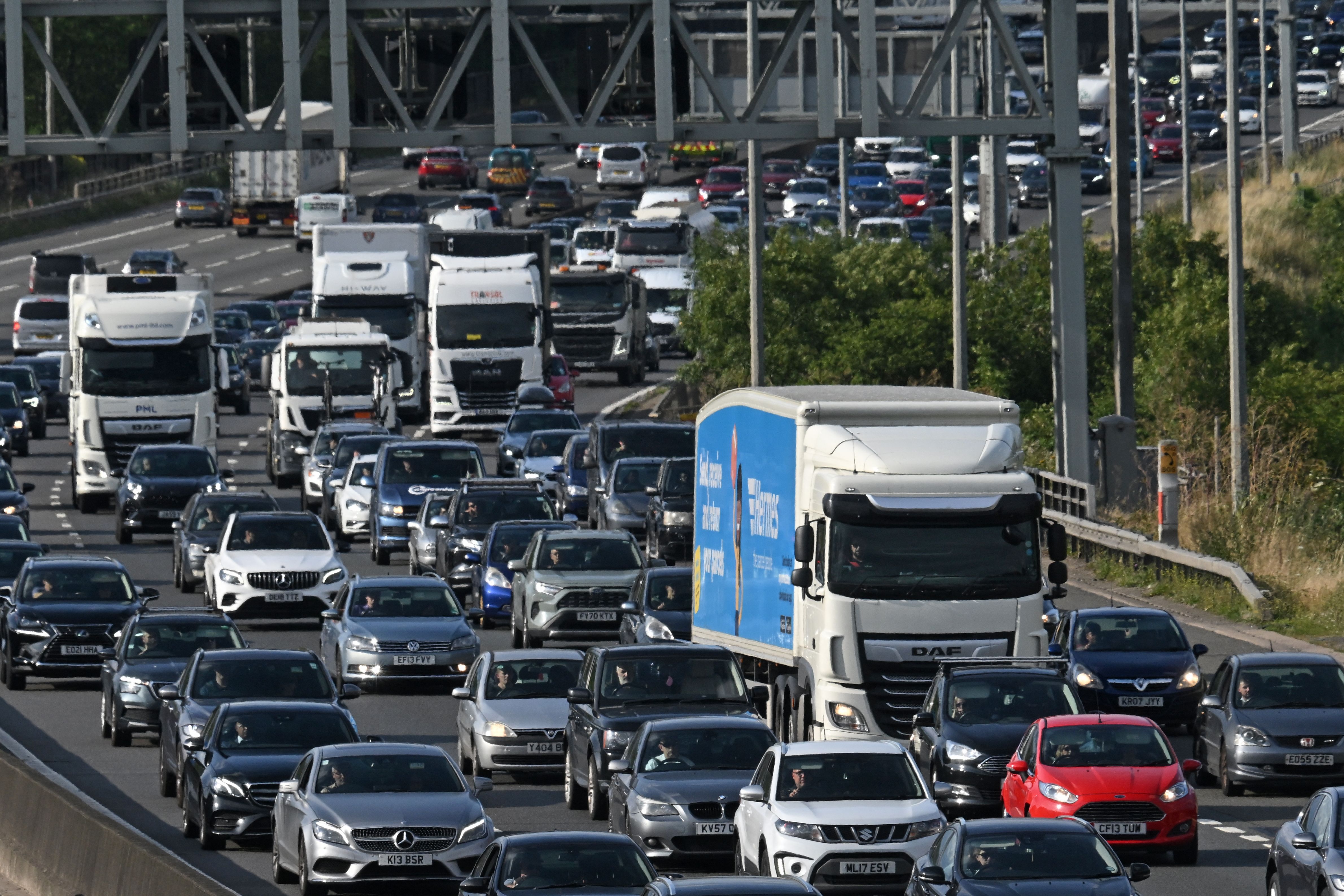 Tailbacks expected to affect major roads including the M5 in the run up to Glastonbury festival (stock image)