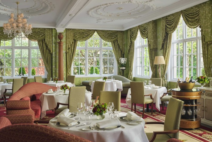 The dining room at The Goring 