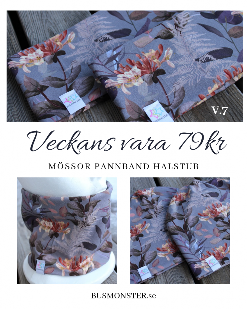 Vårmössa pannband rea