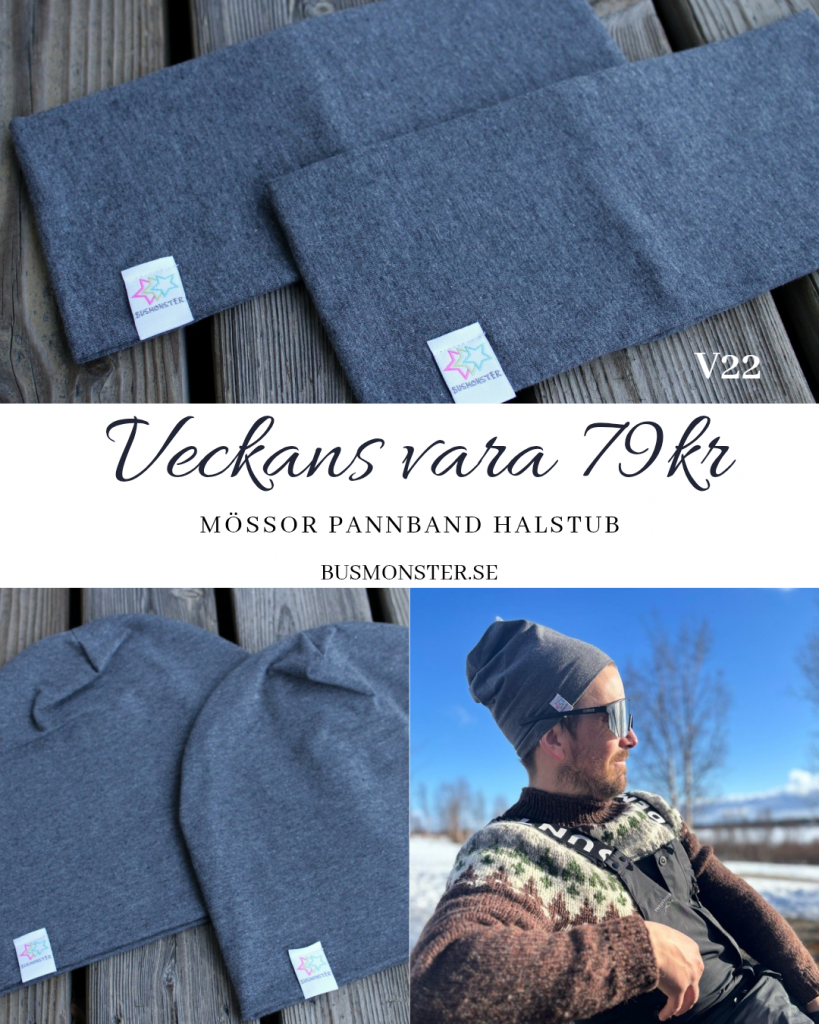 mössa REA vårmössa pannband halstub