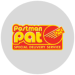 Postmand Per Logo cirkel
