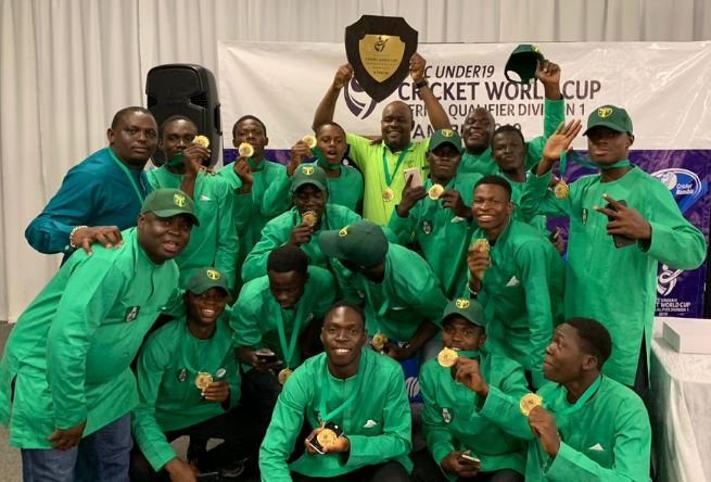 Nigeria-U19-Cricket-Team-Junior-Yellow-Greens-Qualify-For-World-Cup-BusybuddiesNg