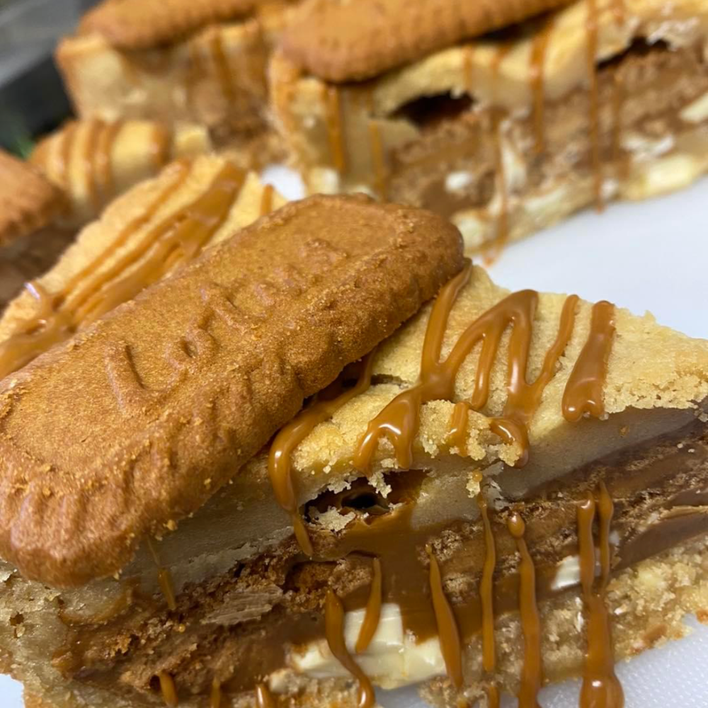 <br> Biscoff Cookie Pie