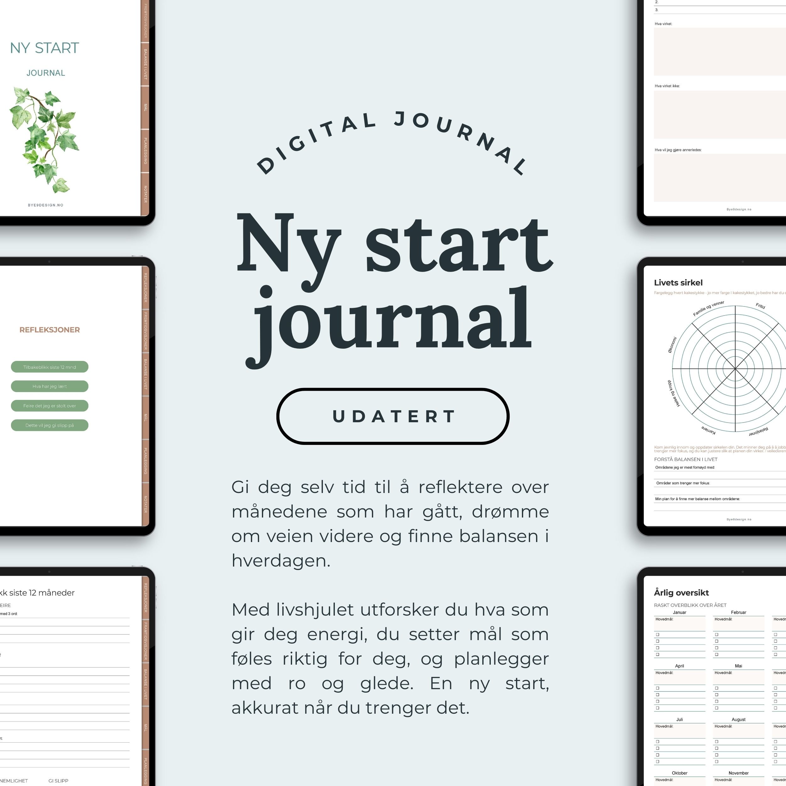 Ny start - digital reset journal