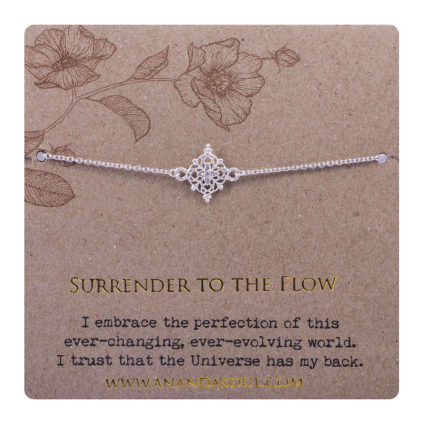 Surrender to the flow bracelet