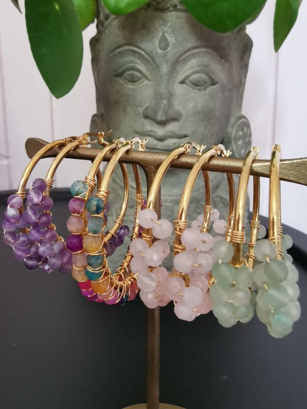 Crystal earrings from byTrampenau