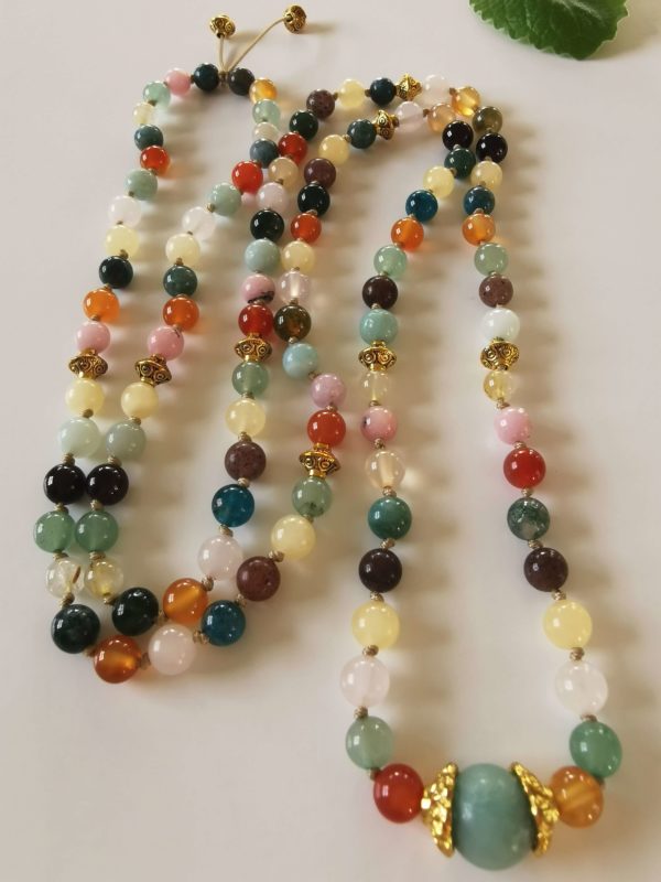 THE WHISPER OF THE HEART Mala chain from byTrampenau