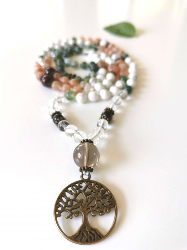 Crystal Mala Chain with Meaning