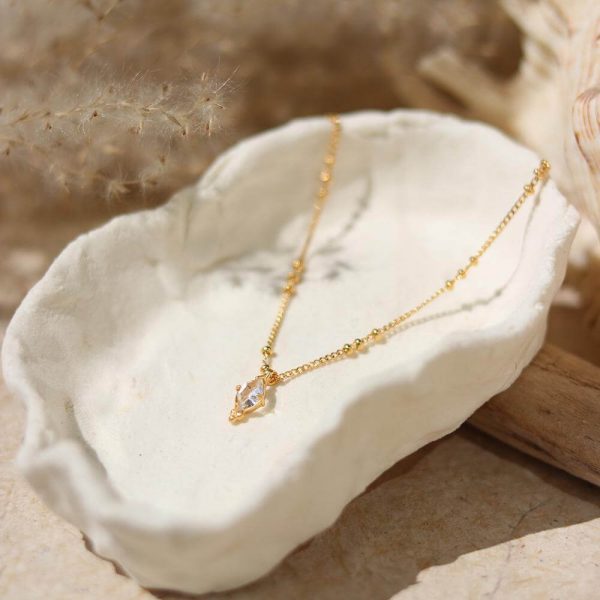 Daydreamer Necklace with Herkimer Diamond