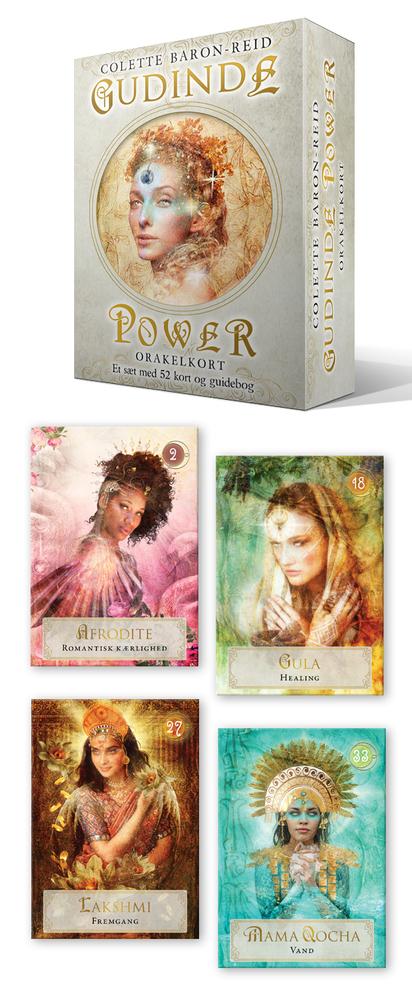 Goddess Power oracle card at byTrampenau