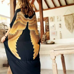 Angel Wing Kaftan Luxe - with Angel Wings