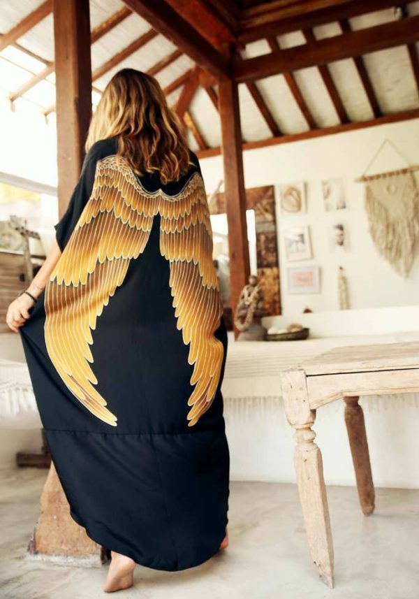 Angel Wing Kaftan Luxe - with Angel Wings