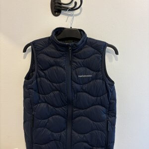 Mörkblå väst stl 160