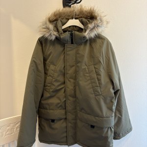 Grön vinterjacka stl 164